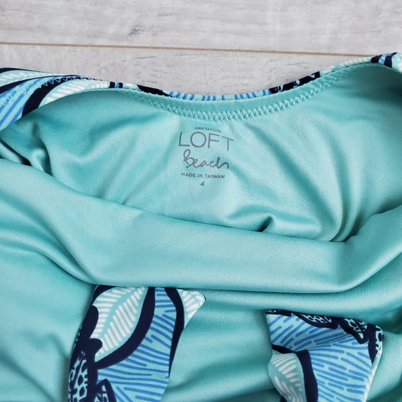 Ann Taylor LOFT Beach One Piece Swimsuit - Picture 4 of 4